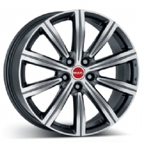 MAK Birmingham 8.5"X19-5/120  ET35 Gun Met-Mirror Face (1026 Kg)